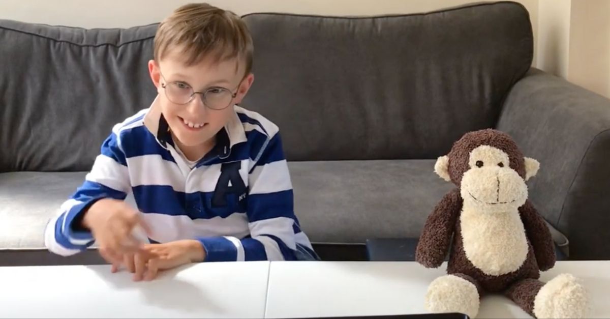 9-Year-Old Autistic Boy with Cerebral Palsy Finishes Fundraiser Marathon |  Rare
اوتیسم در کودکان