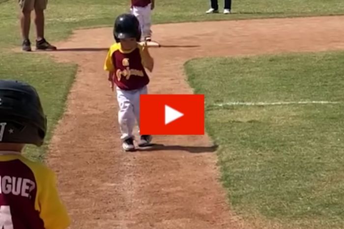 3-Year-Old Creates Hilarious Live Version of Slow-Motion Run to Home Base