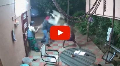 Elderly Couple Fight Off Machete-Wielding Robbers