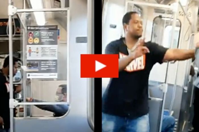 Chicago Nurse Fights With Train Passenger Ranting About COVID-19