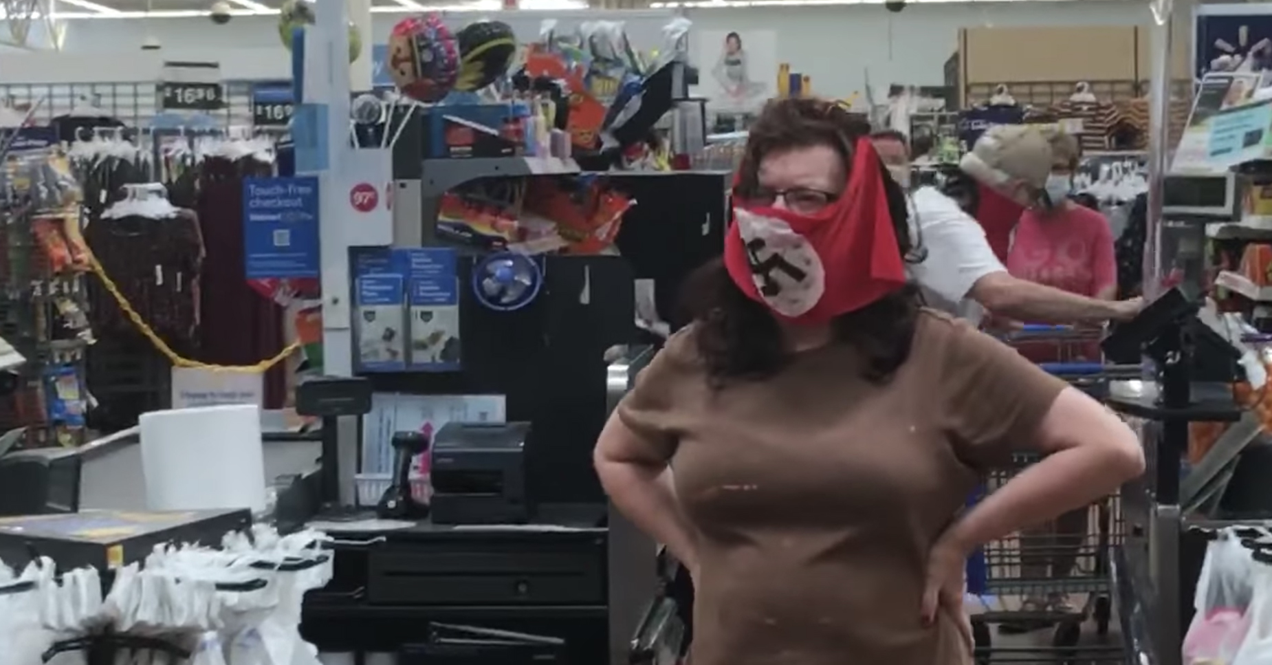 Shoppers Confront Couple In Nazi Masks At Walmart Rare