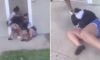 Video Shows Teenagers Beating Pregnant Mom and Toddler