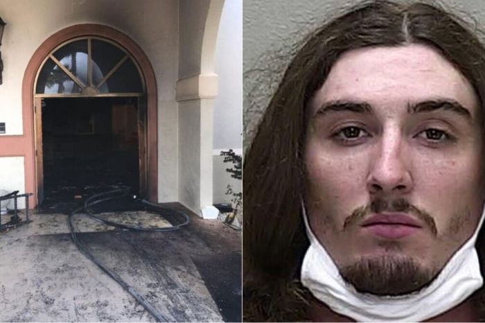 Man Crashes into Church, Sets it on Fire With Parishioners Inside