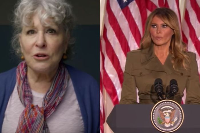 Bette Midler Calls Melania Trump an “Illegal Alien” with “Bad English”