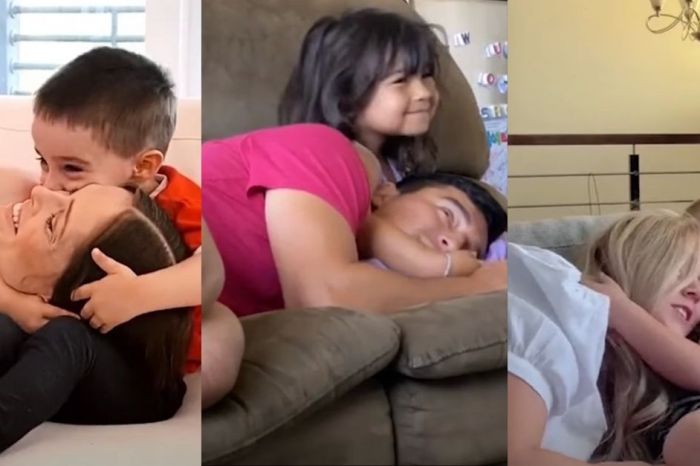 Parents are Now Trying the “Cuddle Your Toddler Challenge”