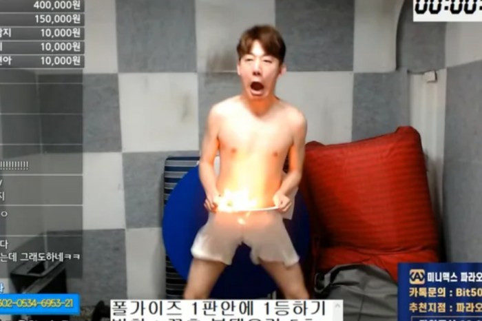 YouTube Star Lights Crotch on Fire After Losing a Bet