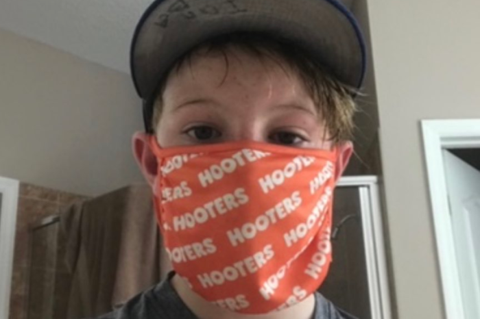 Florida Boy Wearing Hooters Face Mask Thrown Out of Class by Prude Teacher