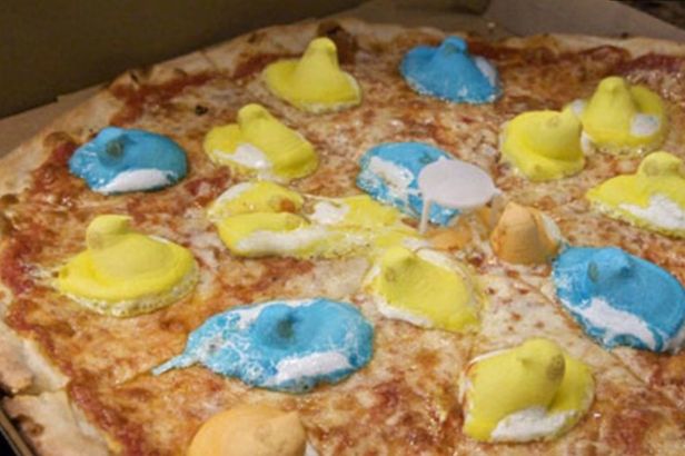 People Are Putting Peeps on Pizza and They Should Be Thrown in Jail