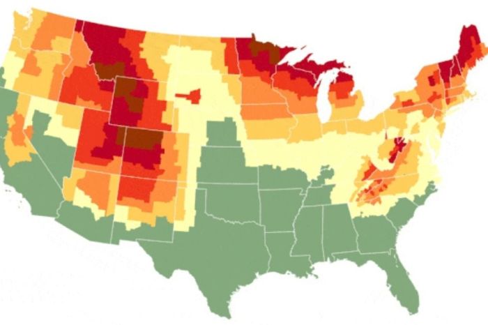 This Map Predicts When Leaves Will Change Color in Your Area This Fall