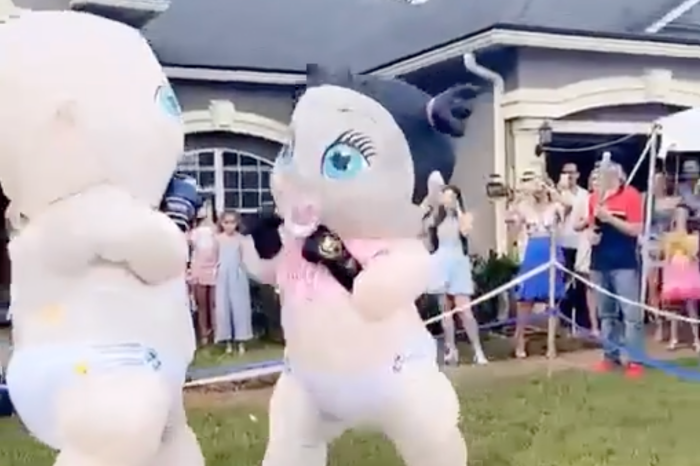 Internet Thinks This Boxing Theme Gender Reveal was a Knockout