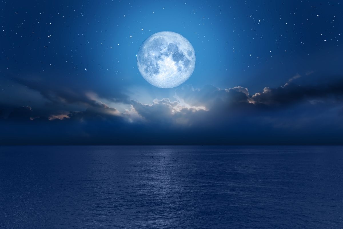 A Rare Spooky Blue Full Moon will Occur on Halloween Night 2020