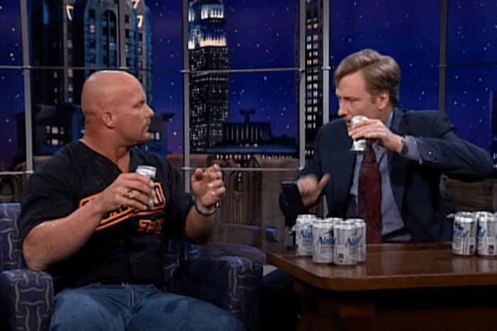 Relive the Time Stone Cold Taught Conan How to Chug a Beer