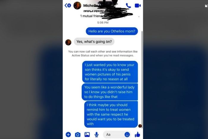 Woman Gets Unsolicited Penis Pic From Creep, Sends it to His Mother as Revenge