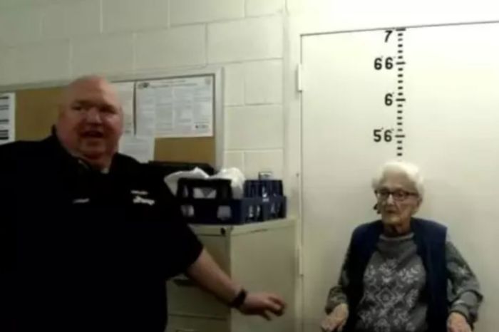 Woman Celebrates Her 100th Birthday By Going to Jail