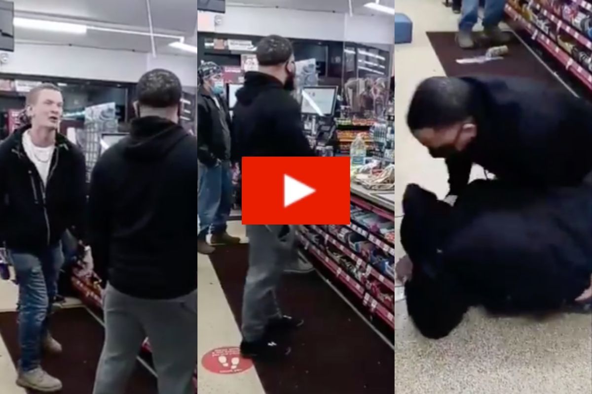 Man Gets Beaten With Twisted Tea After Yelling Racial Slurs