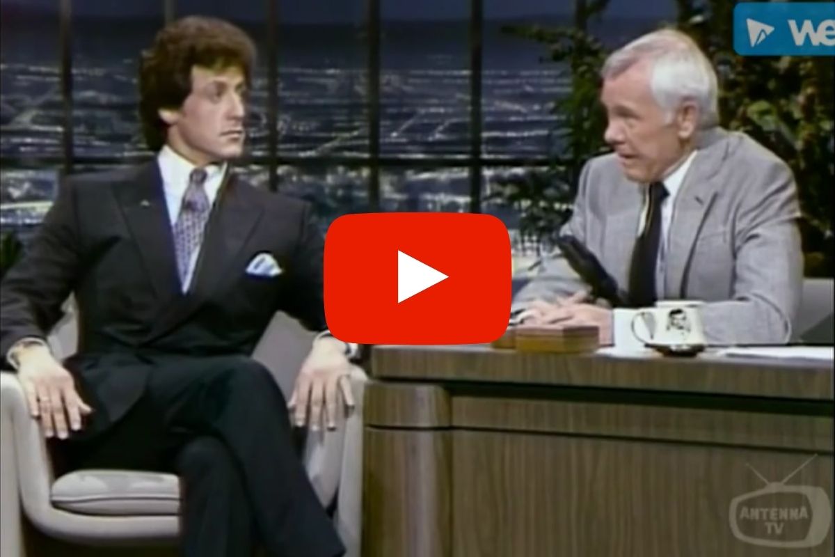 Johnny Carson Loved Talking ‘Rocky’ with Sylvester Stallone | Rare