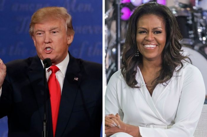 Donald Trump and Michelle Obama Named Most Admired in 2020