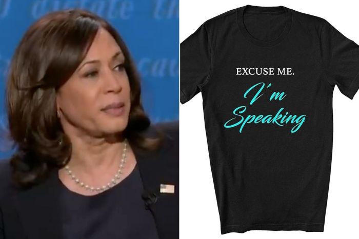 They Did It Joe, “I’m Speaking” Is Now a T-Shirt Phrase