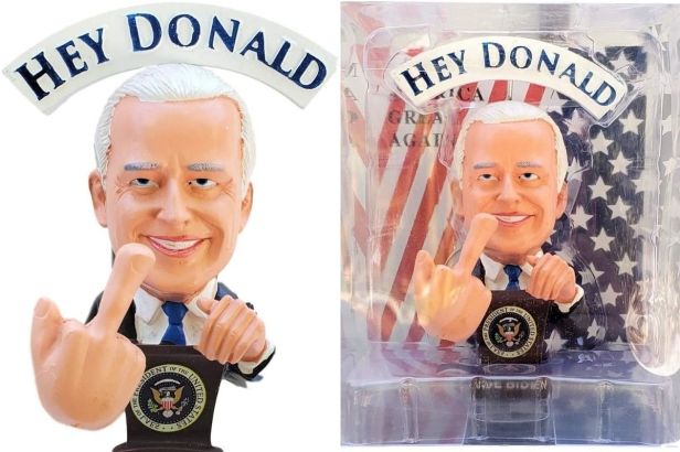 This Joe Biden Bobblehead Will Flip Off Your Friends for You