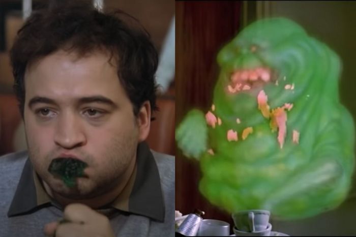 ‘Ghostbusters’ Green Ghost Slimer is Actually a John Belushi Tribute! Can You Tell?