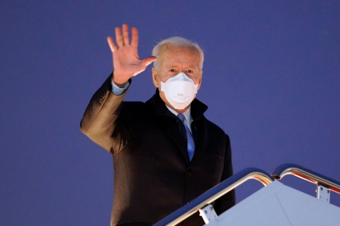 Biden Plays ‘Mario Kart’ During Retreat to Historic Camp David