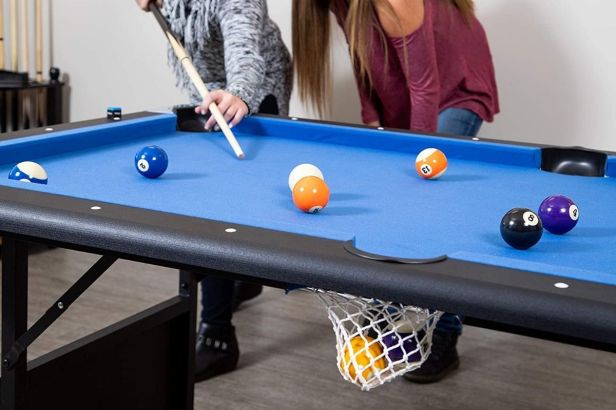 This Folding Pool Table Is the Perfect Addition to the Game Room