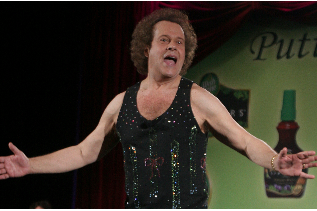 Richard Simmons Extreme Weight Loss Landed Him in a Hospital Rare