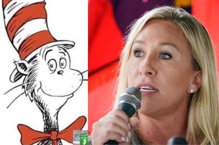 Rep. Marjorie Taylor Greene Co-Opts Dr. Seuss to Troll Joe Biden