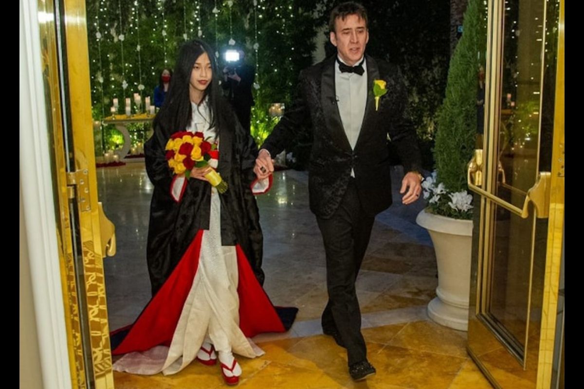 Nicolas Cage Gets Married for the Fifth Time Rare