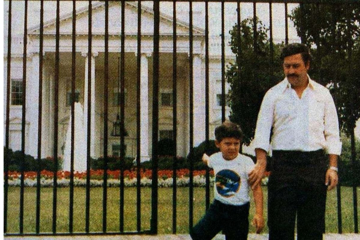 Remember When Pablo Escobar and His Son Visited the White House?
