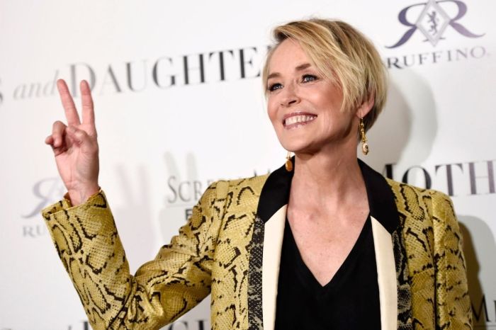 Sharon Stone was Struck By Lightning and Used To Be a Pickpocket