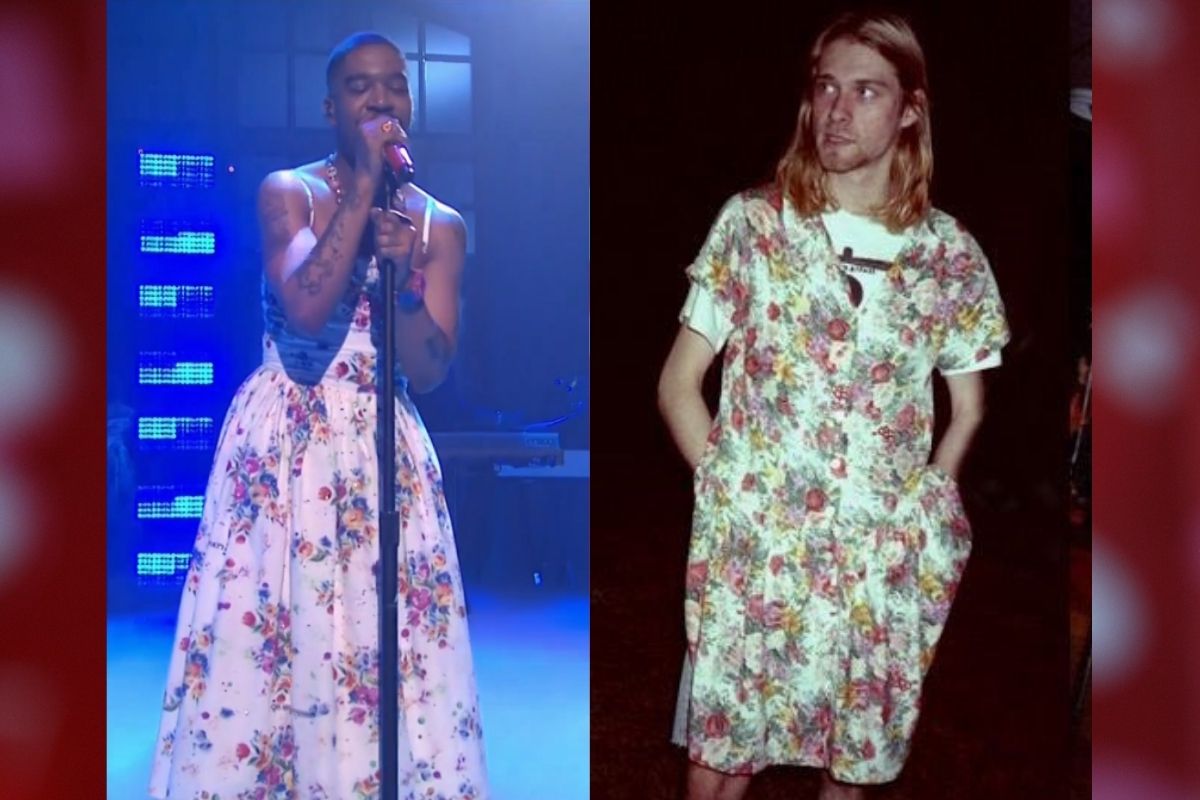 Kid Cudi Honored Kurt Cobain by Wearing a Dress on ‘SNL’ | Rare