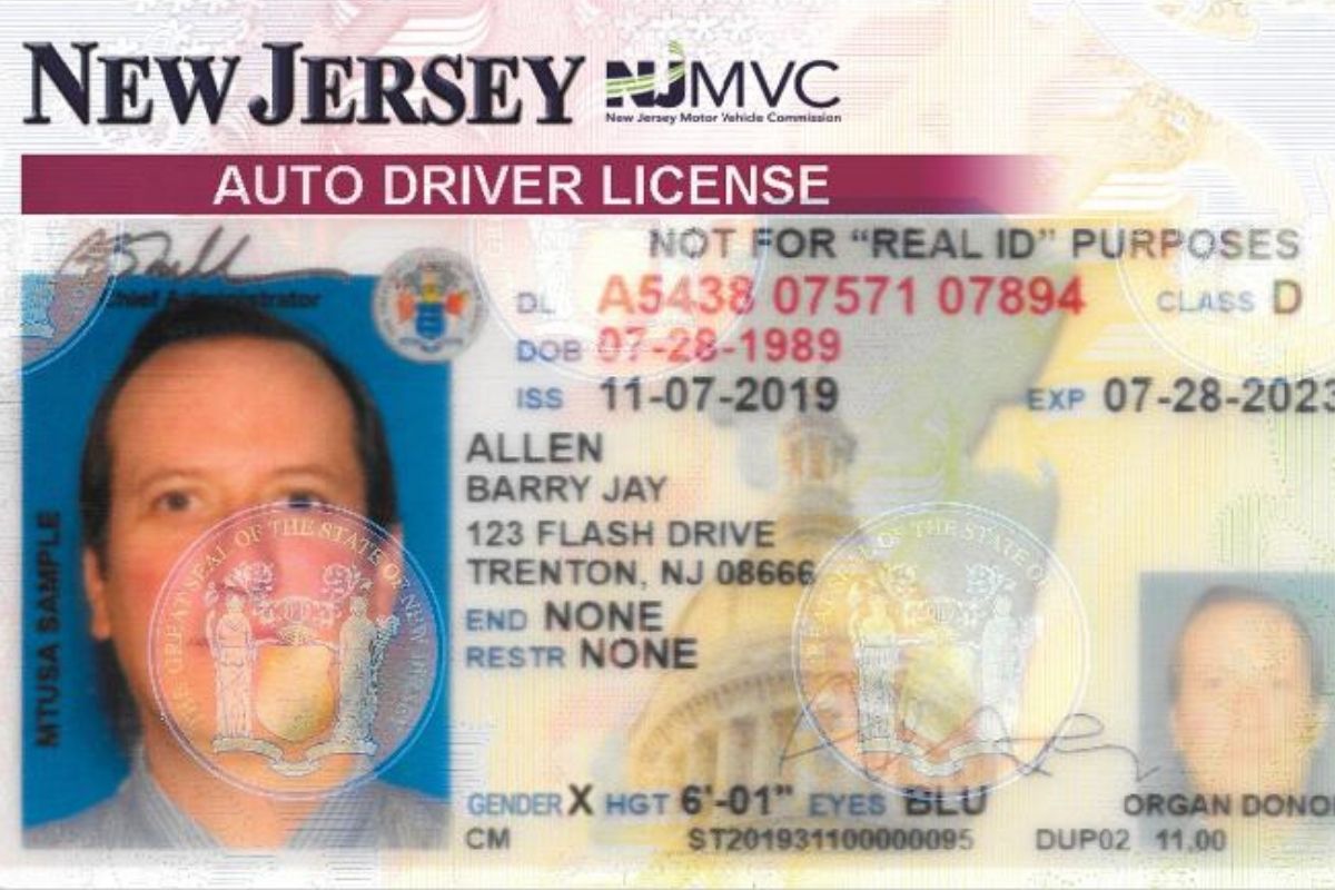 Gender ‘X’ Option is Now Available On New Jersey IDs and Driver’s ...