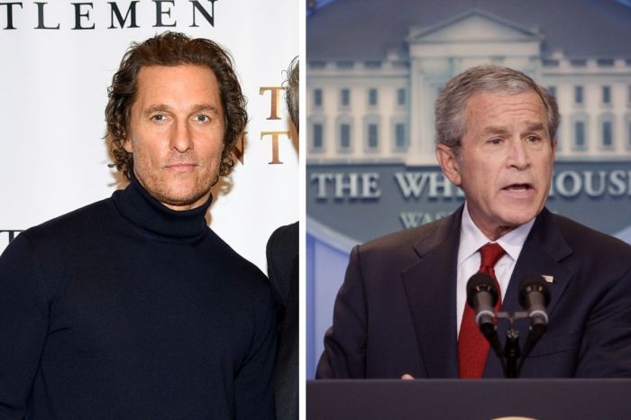 George W. Bush Warns Matthew McConaughey That Politics Is a ‘Tough Business’