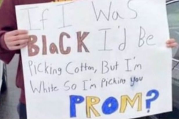 Teenager’s Horrifyingly Racist Prom Proposal Sparks Investigation