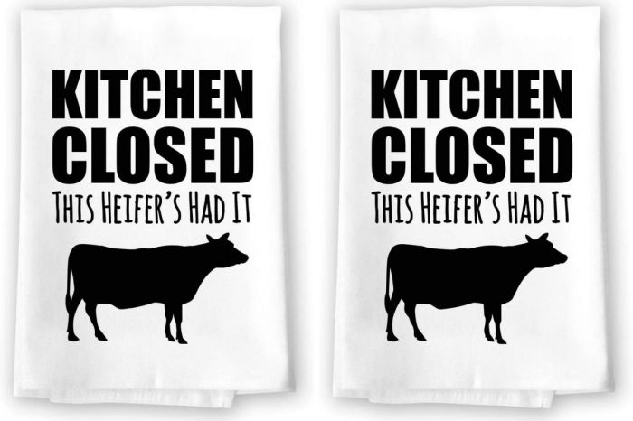 $13 Funny Kitchen Towel Is the Perfect Mother’s Day Gag Gift