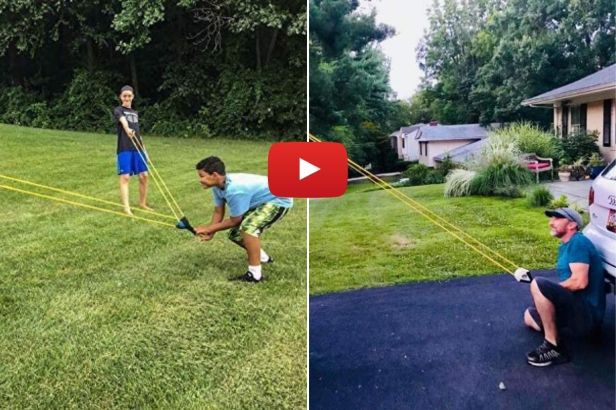 500-Yard Water Balloon Launcher Will Piss the Neighbors Off This Summer (But It’s Awesome)