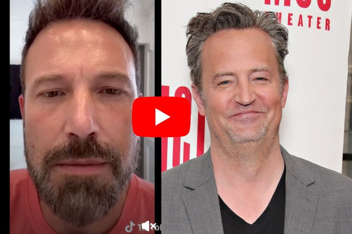 Matthew Perry and Ben Affleck Called Out For Using a Dating App | Rare