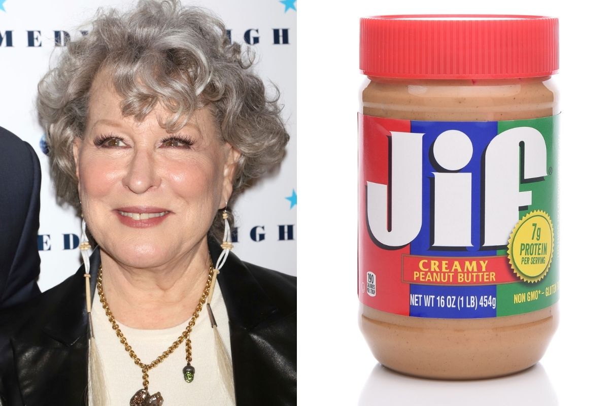 Bette Midler Confuses Peanut Butter & Popcorn in COVID19 Vaccine Meme