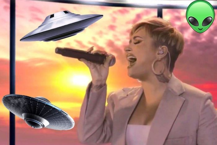 Pop Star Demi Lovato Is Now Investigating UFOs