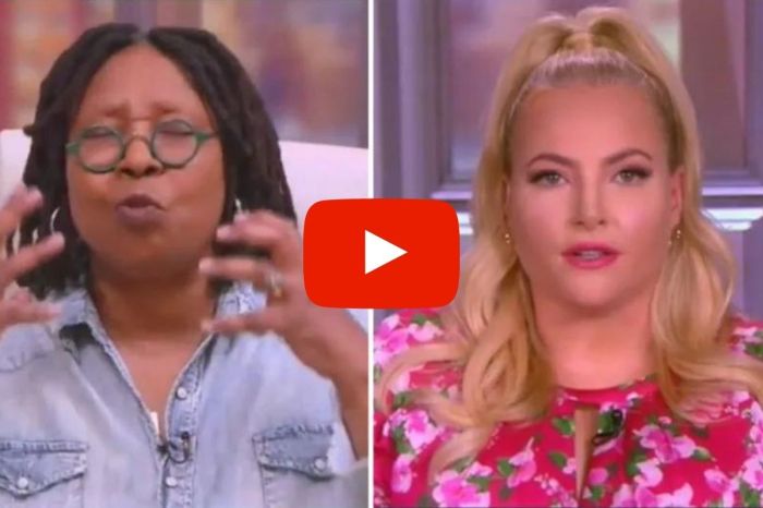 Whoopi Goldberg Hilariously Cuts Off Meghan McCain for Commercial Break on ‘The View’