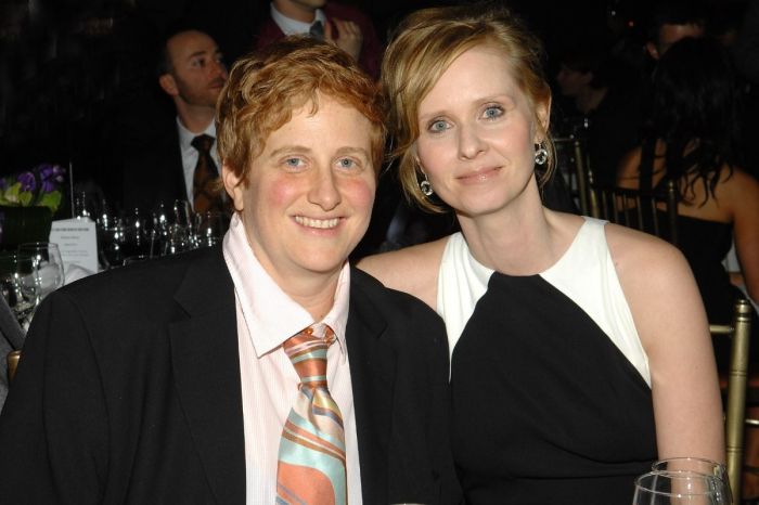 Cynthia Nixon and Her Wife Got Engaged at a Same-Sex Marriage Rally