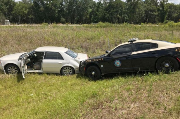 Half-Naked Florida Woman Leads Highway Patrol on High-Speed Chase
