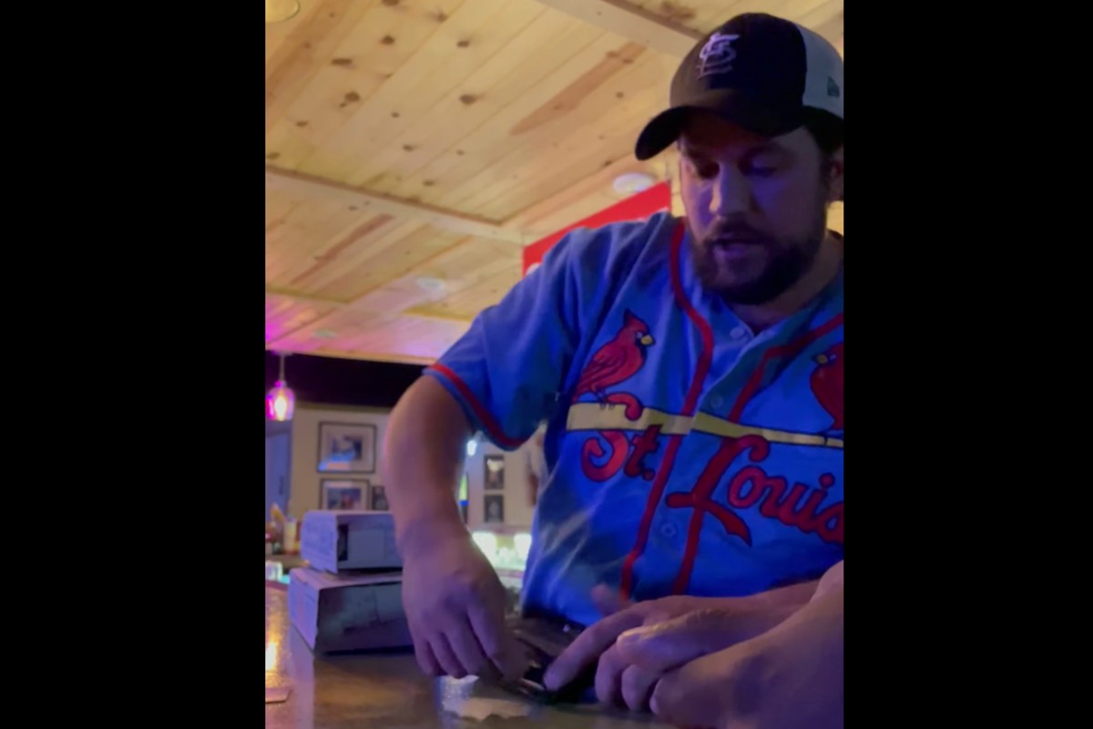 Drunk Bartender Refuses to Serve Military Members and Destroys ID in