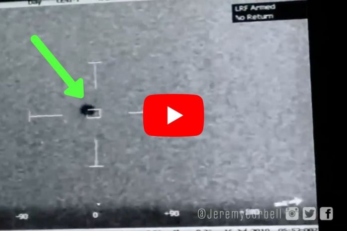 The Navy Releases Another Eerie UFO Video