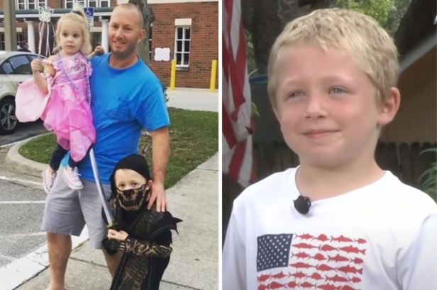 7-Year-Old Boy Saves 4-Year-Old Sister and His Father from Boating Mishap